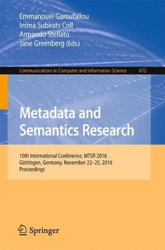 Metadata and semantics - metadata,