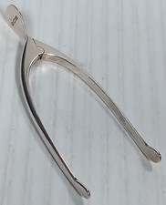 George V Novelty Sterling Silver Wishbone Sugar Tongs Birmingham 1933