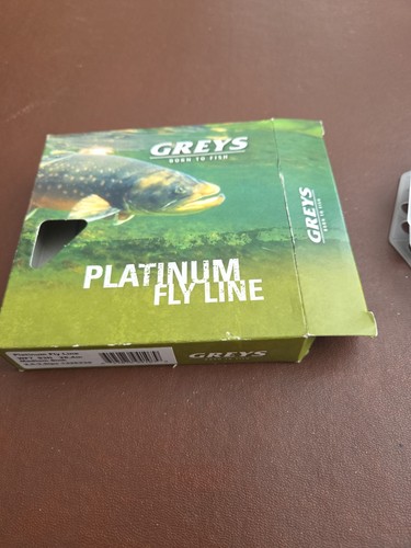 Greys platinum fly - platinum, line,