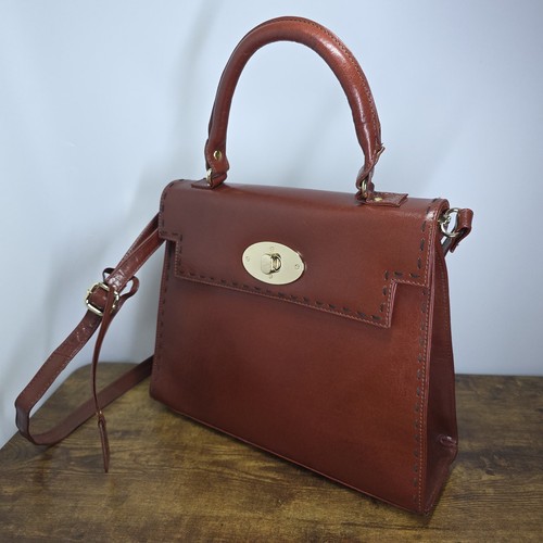 Hotter leather handbag brown - hotter,