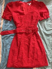 Beautiful Red Warehouse Dress - Size 8 - New Without Tags Never Worn