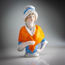 Antique German Porcelain Half