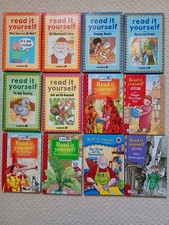 12 Ladybird Fairy Tale Read It Yourself Books. Levels 1-4. Mixed Lot/Conditions