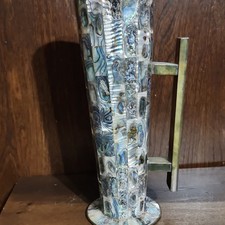Mexican Abalone Shell Brass