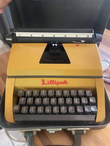 Lilliput portable typewriter - lilliput,