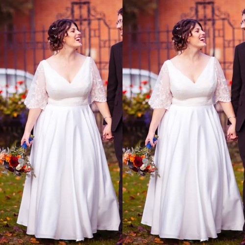 Plus size wedding dresses - wedding,