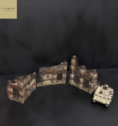 28mm wargaming terrain ruin - wargaming,
