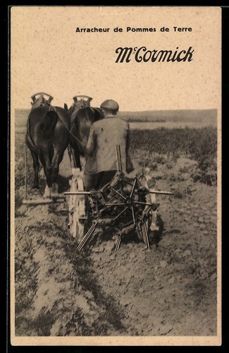 Postcard mccormick potato - mccormick,,
