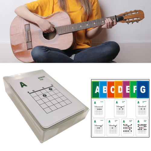 49pcs guitar chords card scale - 49pcs,