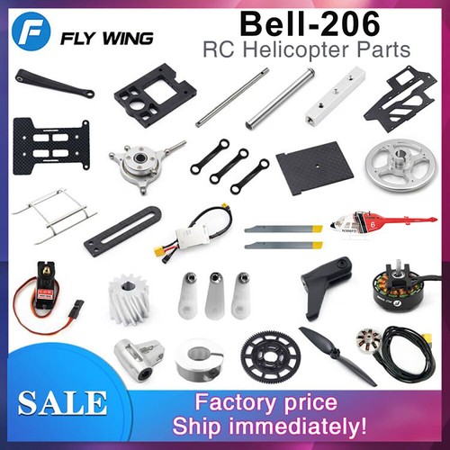 Fly wing bell 206 - bell-206, rc
