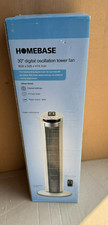 Homebase Silver 30" Tower Fan