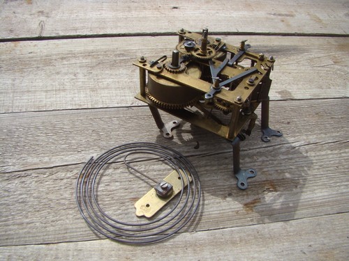 Vintage clock mechanism for - clock,