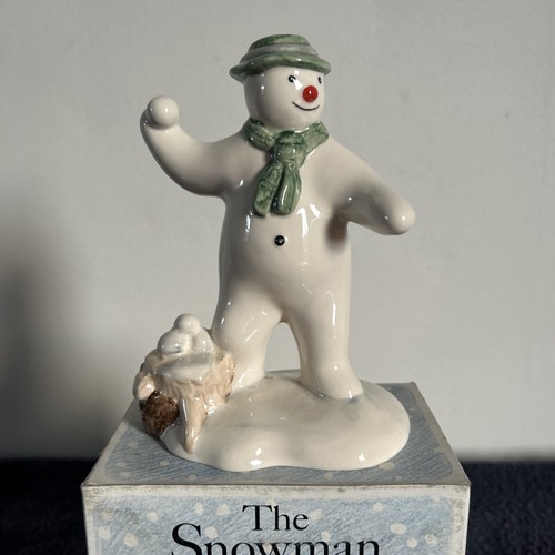 Royal doulton snowman figure - doulton,