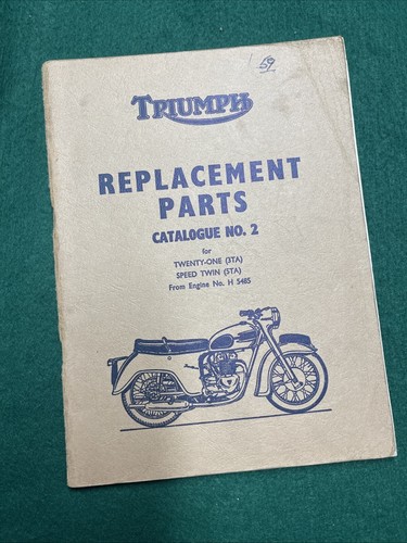 Triumph 350 500 unit 3ta - 350, 5ta