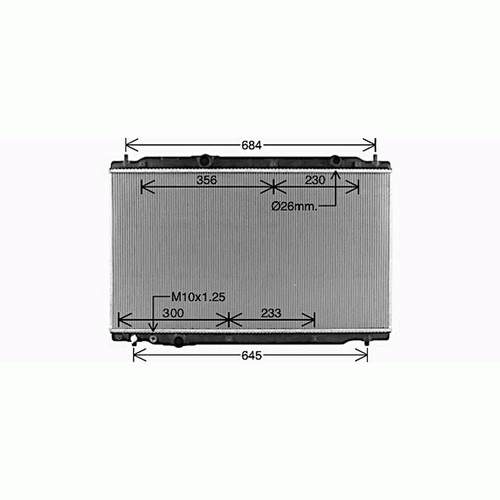 Radiator for honda mk5 - for,