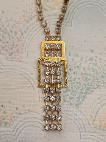 Vintage lariat necklace - lariat,