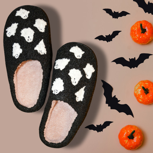 Cute halloween house slippers - cute,