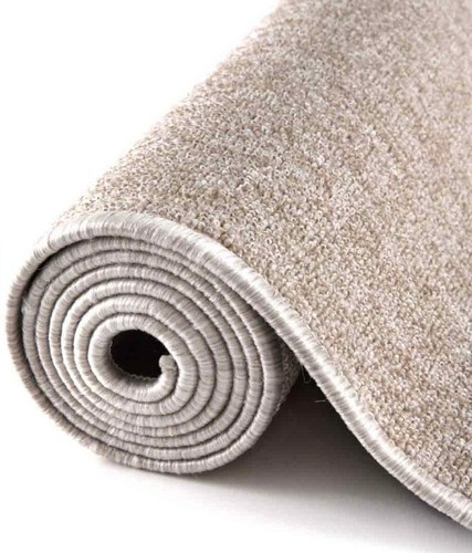 Low pile area rug - low, beige