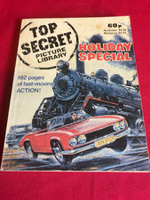 Vintage UK Combat War Comic - TOP SECRET PICTURE LIBRARY - Holiday Special