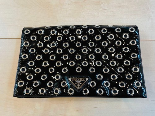 Prada grommet studs patent - studs,