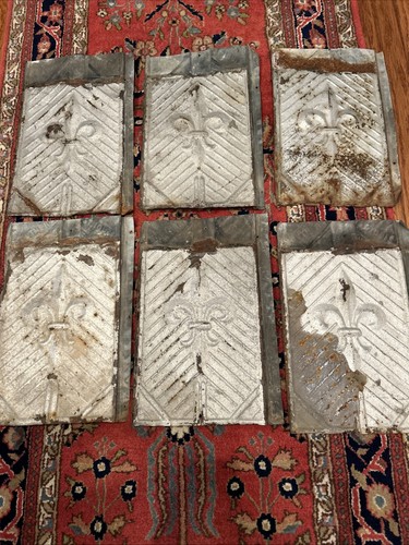 Vintage metal ceiling tile - vintage,