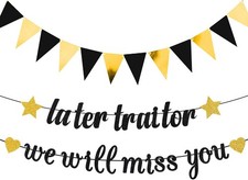 Sorry Your Leaving Banner