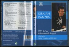 DIRKJAN RANZIJN [DVD] - Live On Tour in Bournemouth [G+/MINT] Böhm Organ