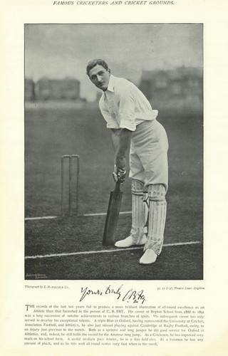 Charles burgess fry - "c., b."