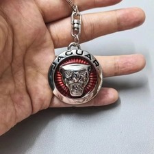 Jaguar keyring growler - jaguar, keyring.