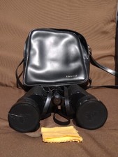 Vintage Tasco fully coated 313 binoculars with lens caps in soft case 16 x 50