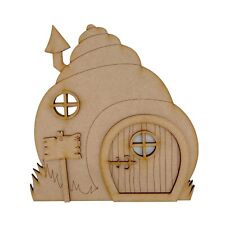 MDF Wooden Laser Cut Fairy Door Blank Kit Shell Fairy Door