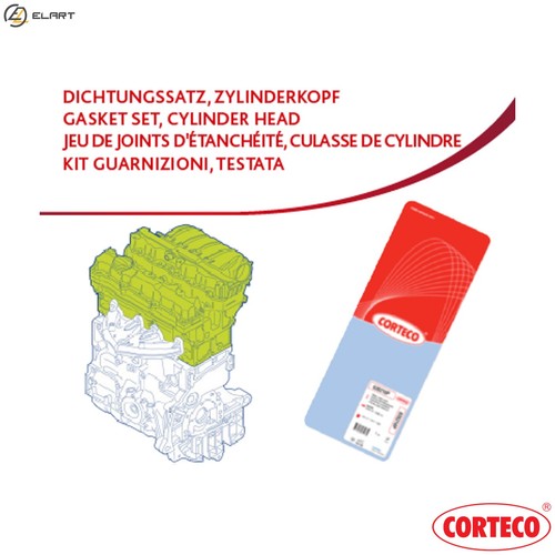 Gasket kit cylinder - kit, head