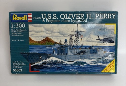 Revell 700 frigate uss - frigate,