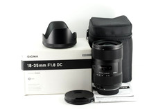Sigma 18-35mm f1.8 DC Art HSM