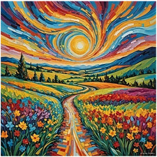 Printed Cross Stitch Kit 11 ct