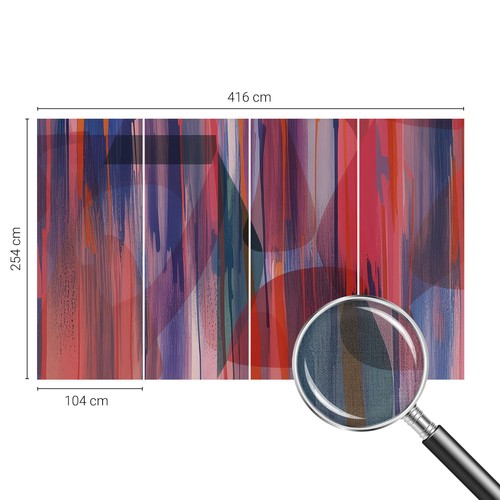 Self adhesive wallpaper - self, mural