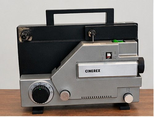 Cinerex 727 movie projector - movie,