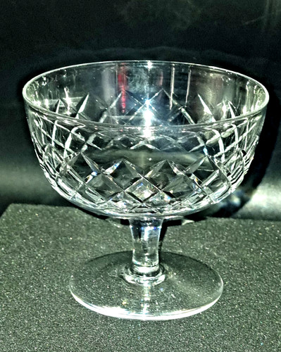 Tudor crystal sundae dish - tudor,