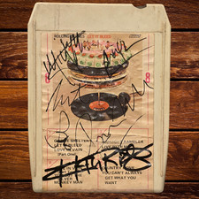 Rolling Stones signed 8 track