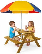 Kids Picnic Table & Benches