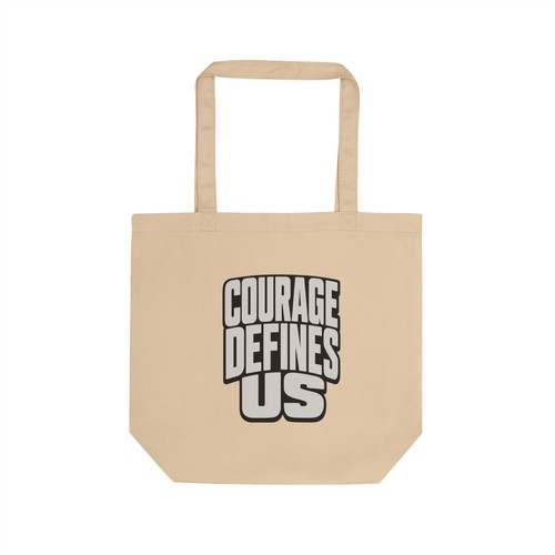 Courage defines tote bag - courage,