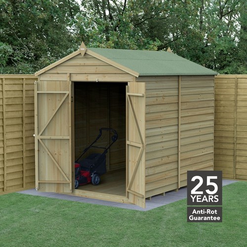 Forest 4life 6x8 apex shed - 6x8,