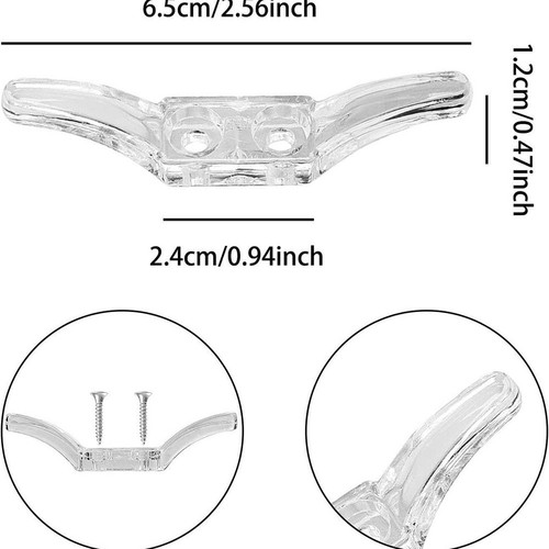 8pcs double hole - 8pcs,