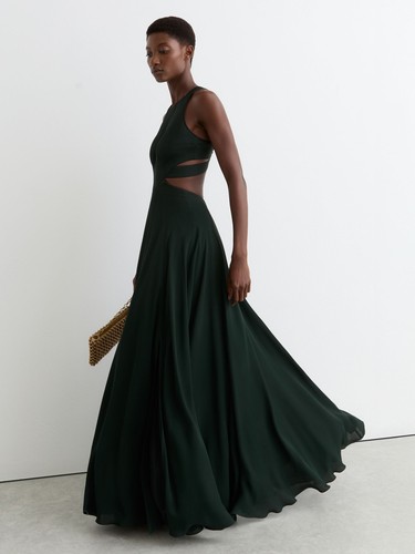 Reiss womens maxi dress - maxi, in
