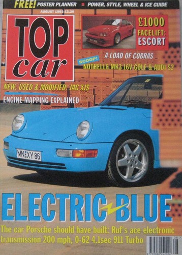 Top car magazine 1993 - car,