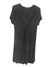 "ROGER & ROGERS" BEAUTIFUL BLACK V-NECK FIT & FLARE MIDI DRESS - SIZE 18