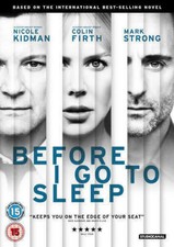 Before I Go To Sleep DVD
