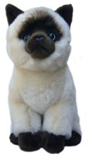 Siamese Cat  Plush Soft Toy