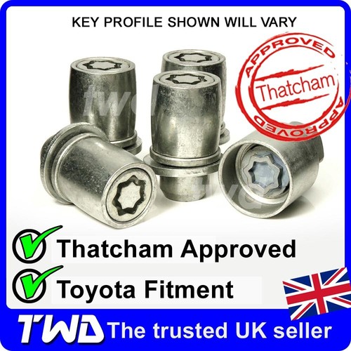 Alloy wheel locking nuts - 4x,