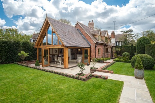 Oak frame garden room - frame,